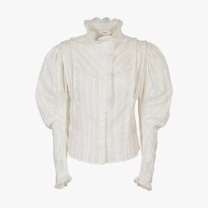 ISABEL MARANT | "DARYA" RUFFLED BLOUSE